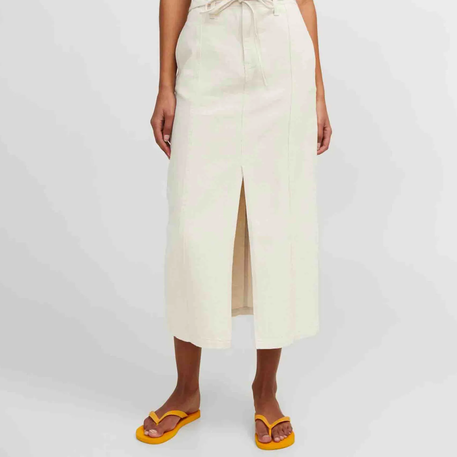 Jxdora long denim hw skirt