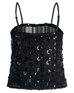 JXDREAM SEQUIN TOP