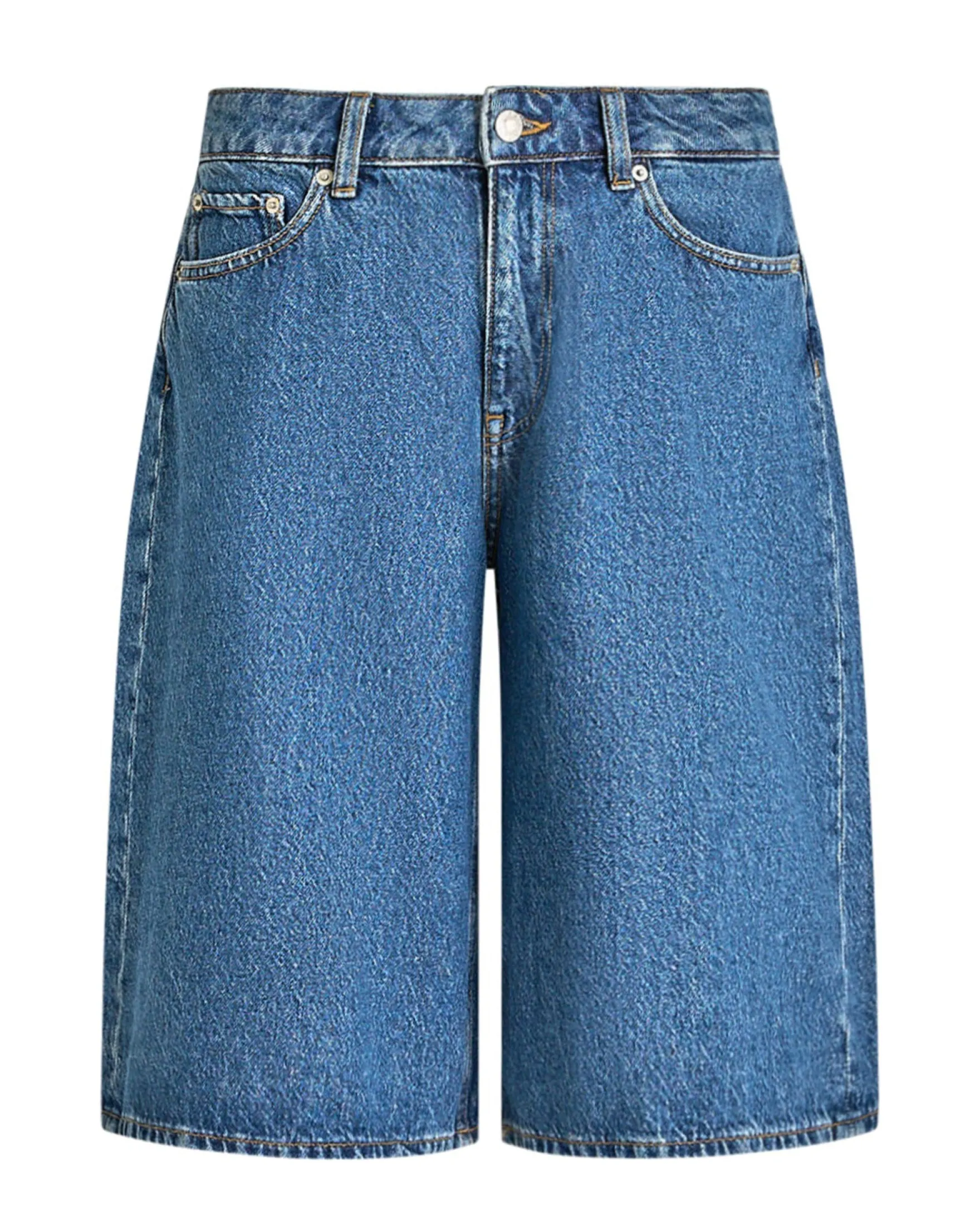 JXELEANOR MW LONG DENIM SHORTS
