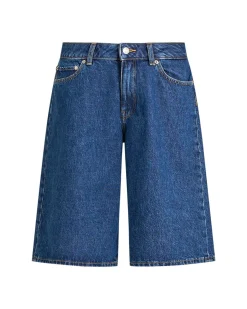 JXELEANOR MW LONG DENIM SHORTS