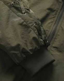 JXEMBER LACE UP BOMBER JACKET