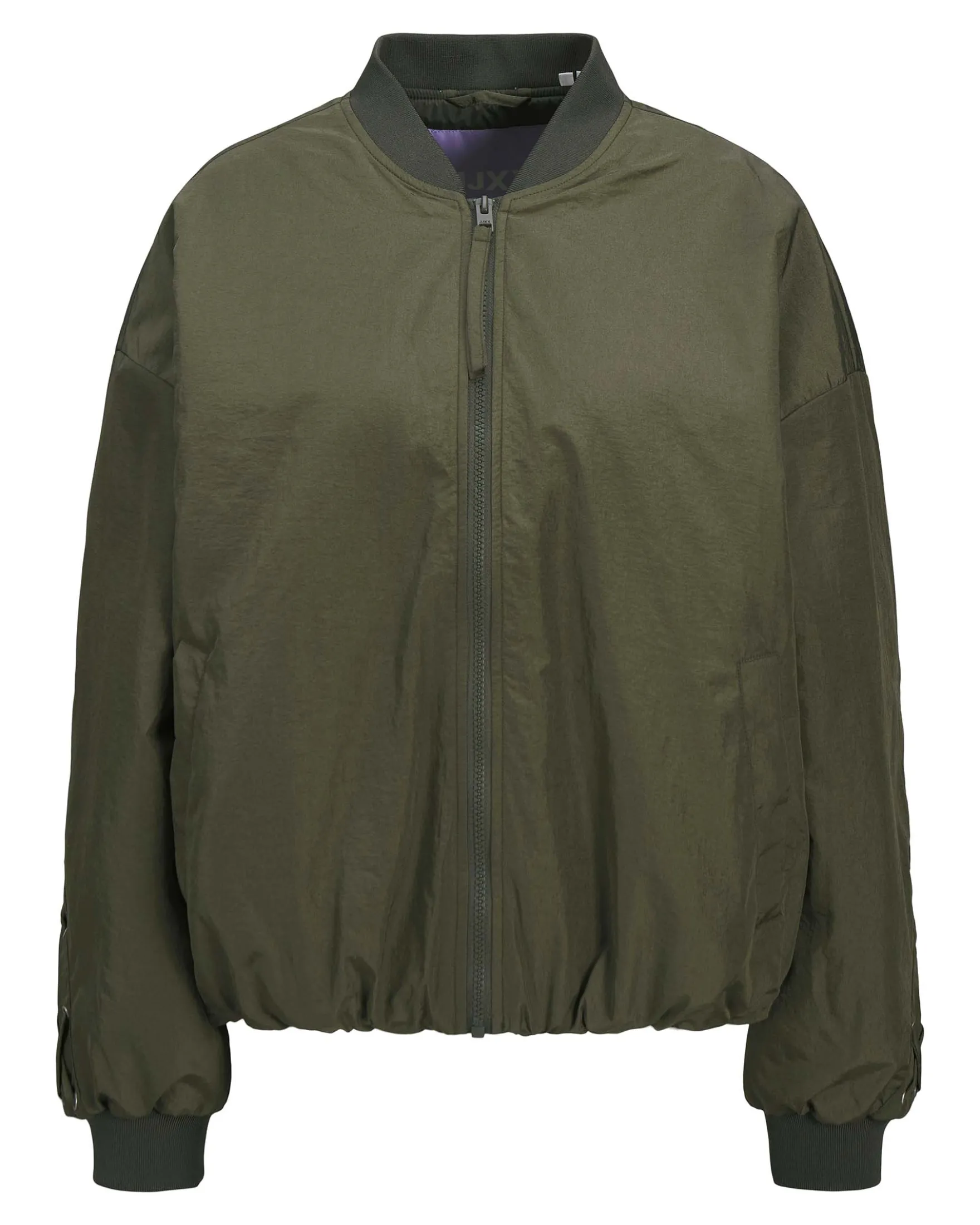 JXEMBER LACE UP BOMBER JACKET