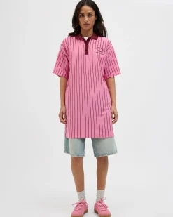 JXEMMA SS POLO SHORT DRESS