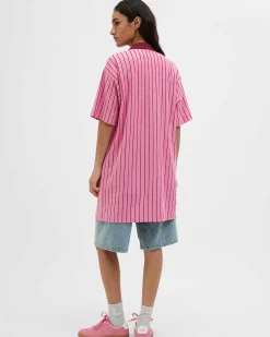 JXEMMA SS POLO SHORT DRESS