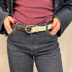 Jxenya cow leather belt