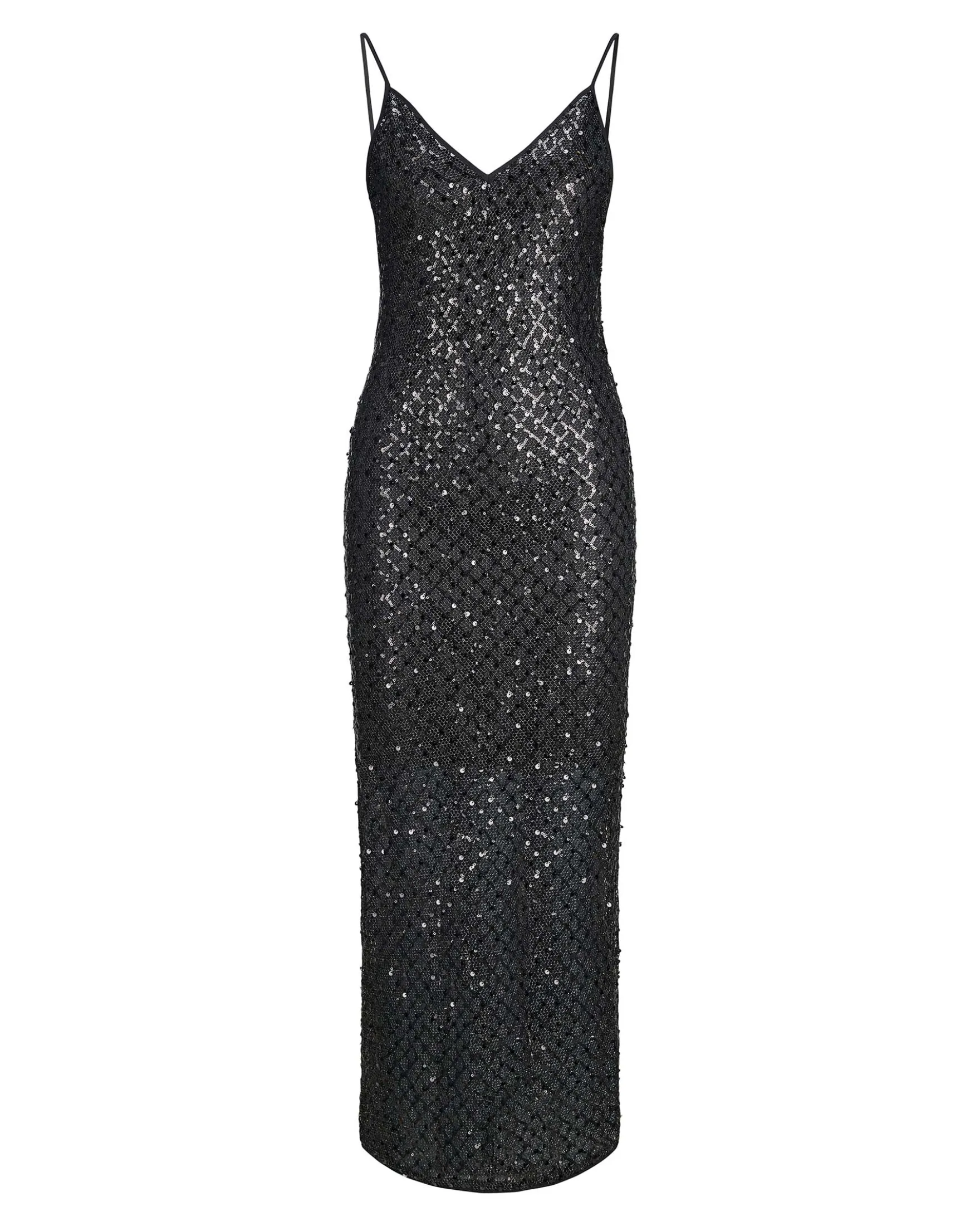 JXFIE GLITTER LONG DRESS