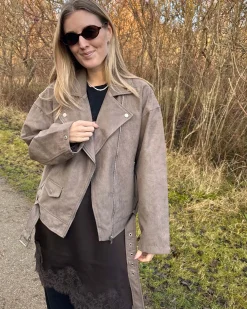 JXFRIDA ROCKY BRUSHED BIKER