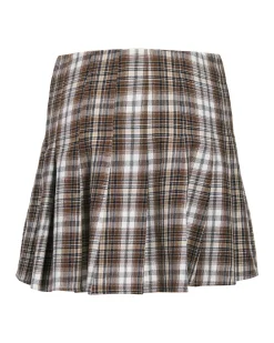 JXHAILEY FLANNEL SKIRT