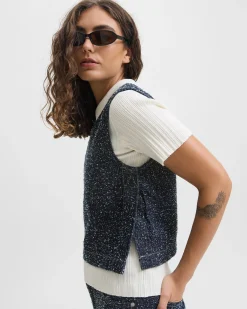 JXHELLA DENIM TOP