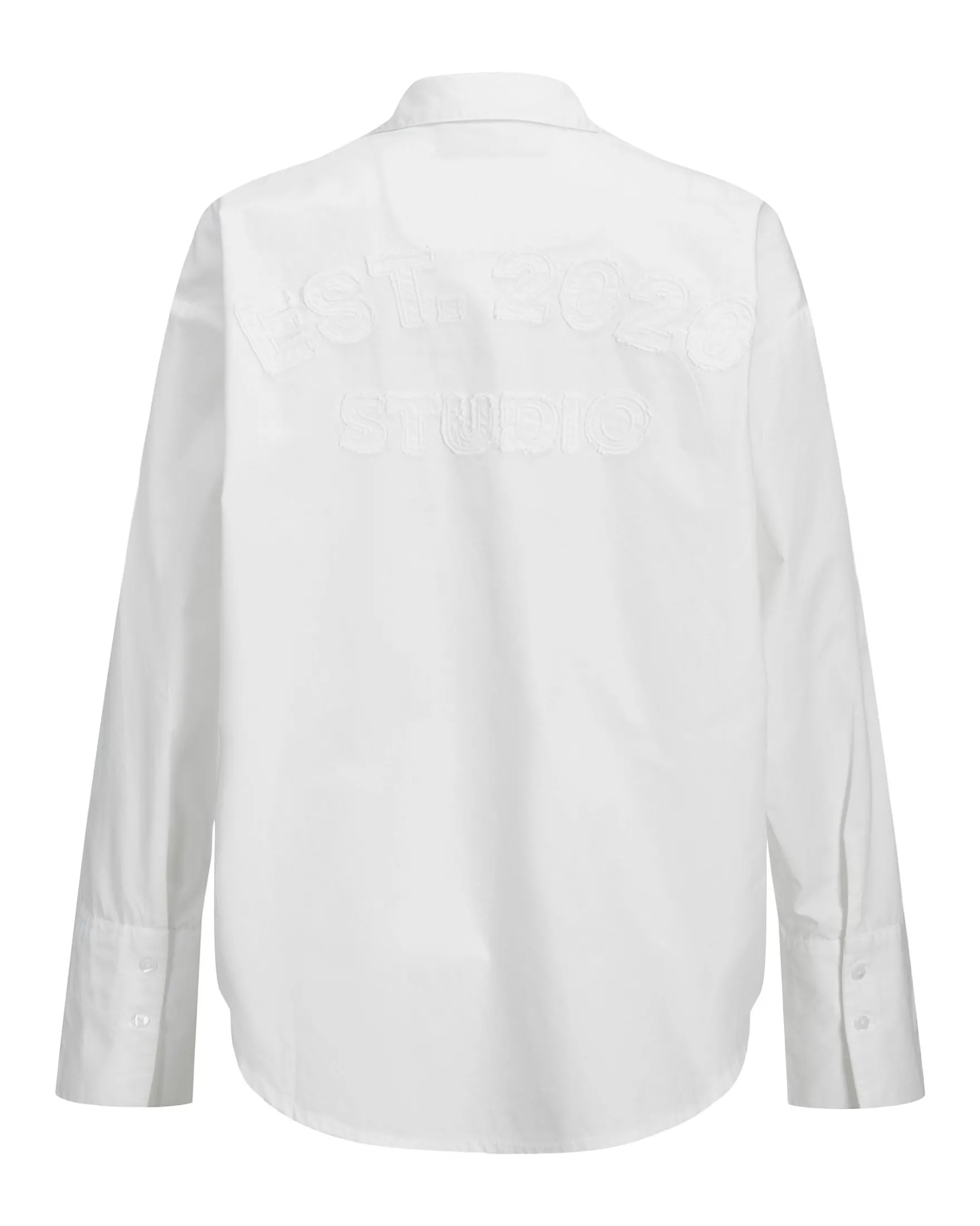 JXHENNA LS POPLIN PATCH SHIRT