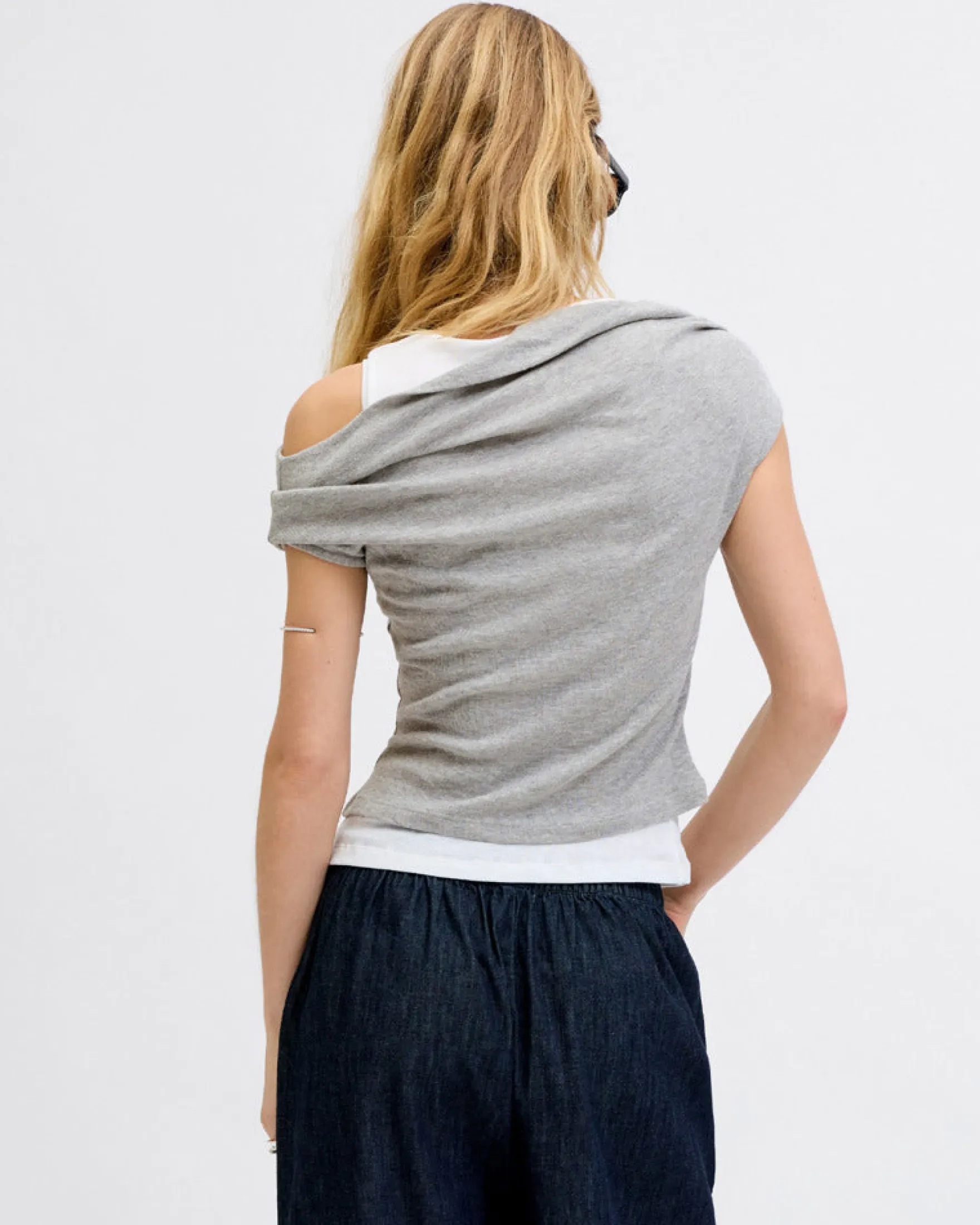 JXHENNA OFF LAYERING TOP