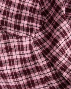 JXJAMIE FLANNEL DETAIL SHIRT
