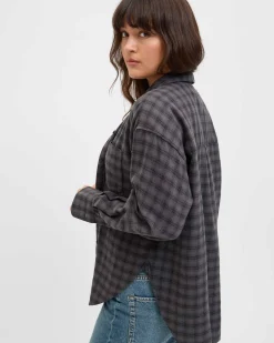 Jxjamie flannel ls shirt