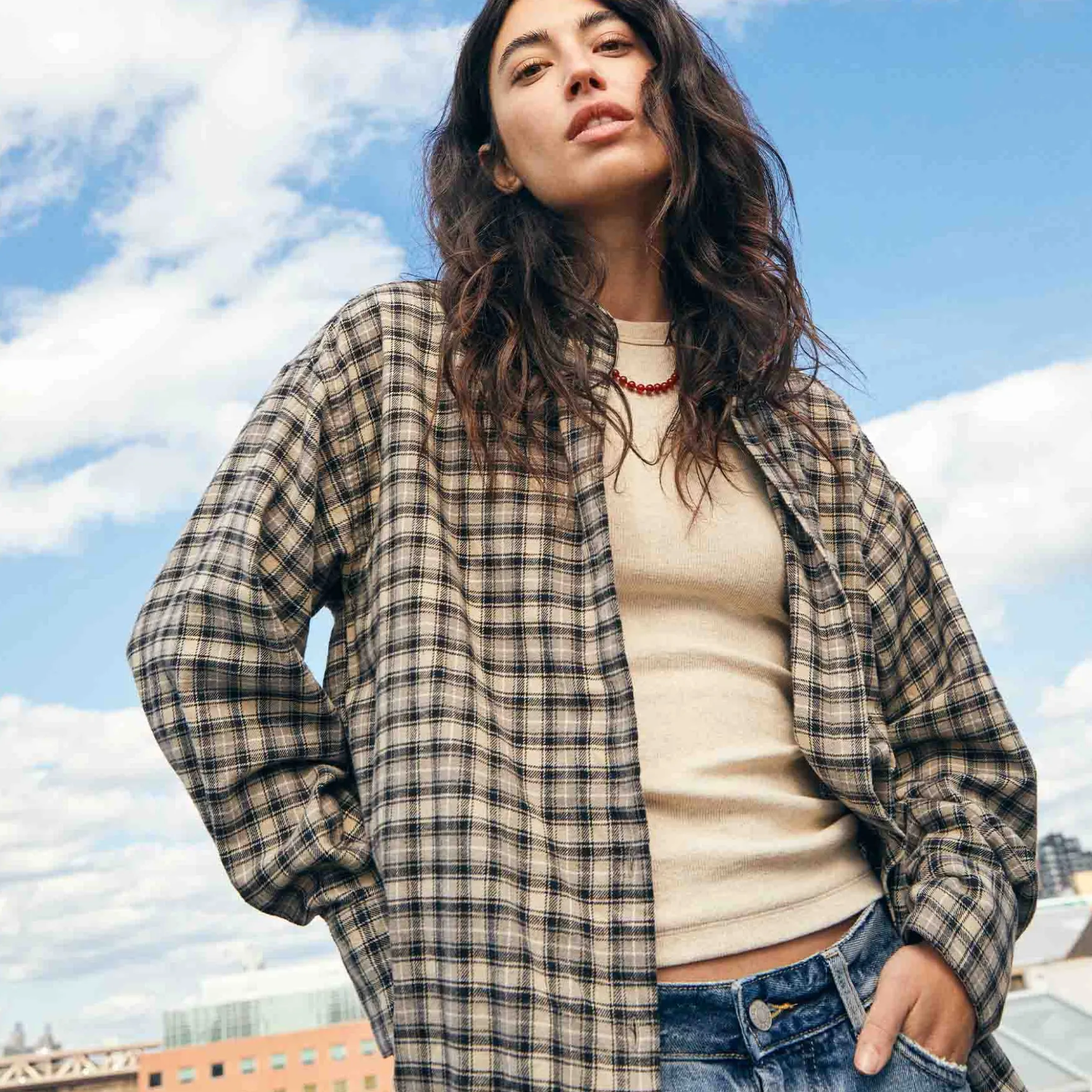 Jxjamie flannel ls shirt