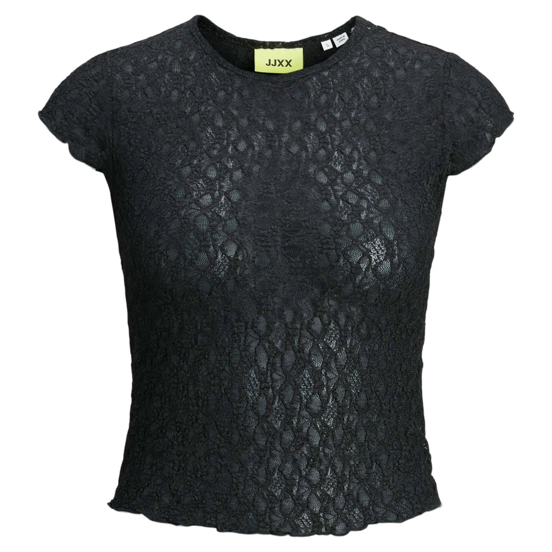 Jxleah lace str ss tee