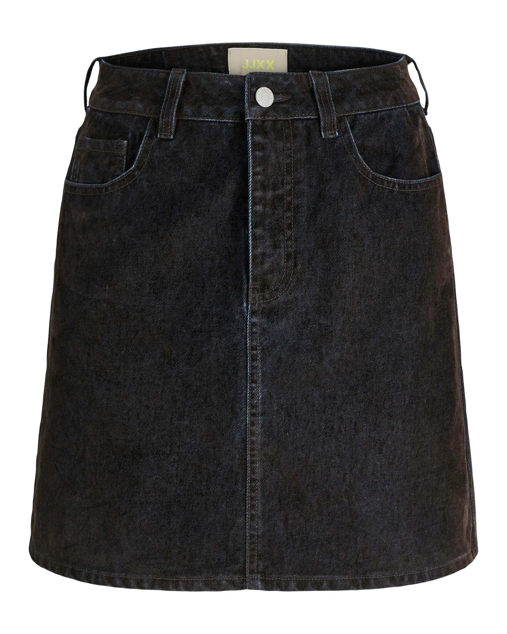 JXMIA FLOCK SHORT DENIM SKIRT