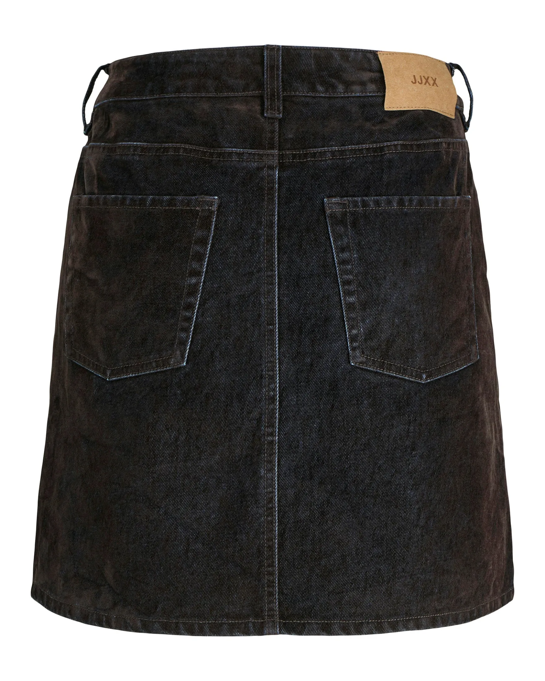 JXMIA FLOCK SHORT DENIM SKIRT
