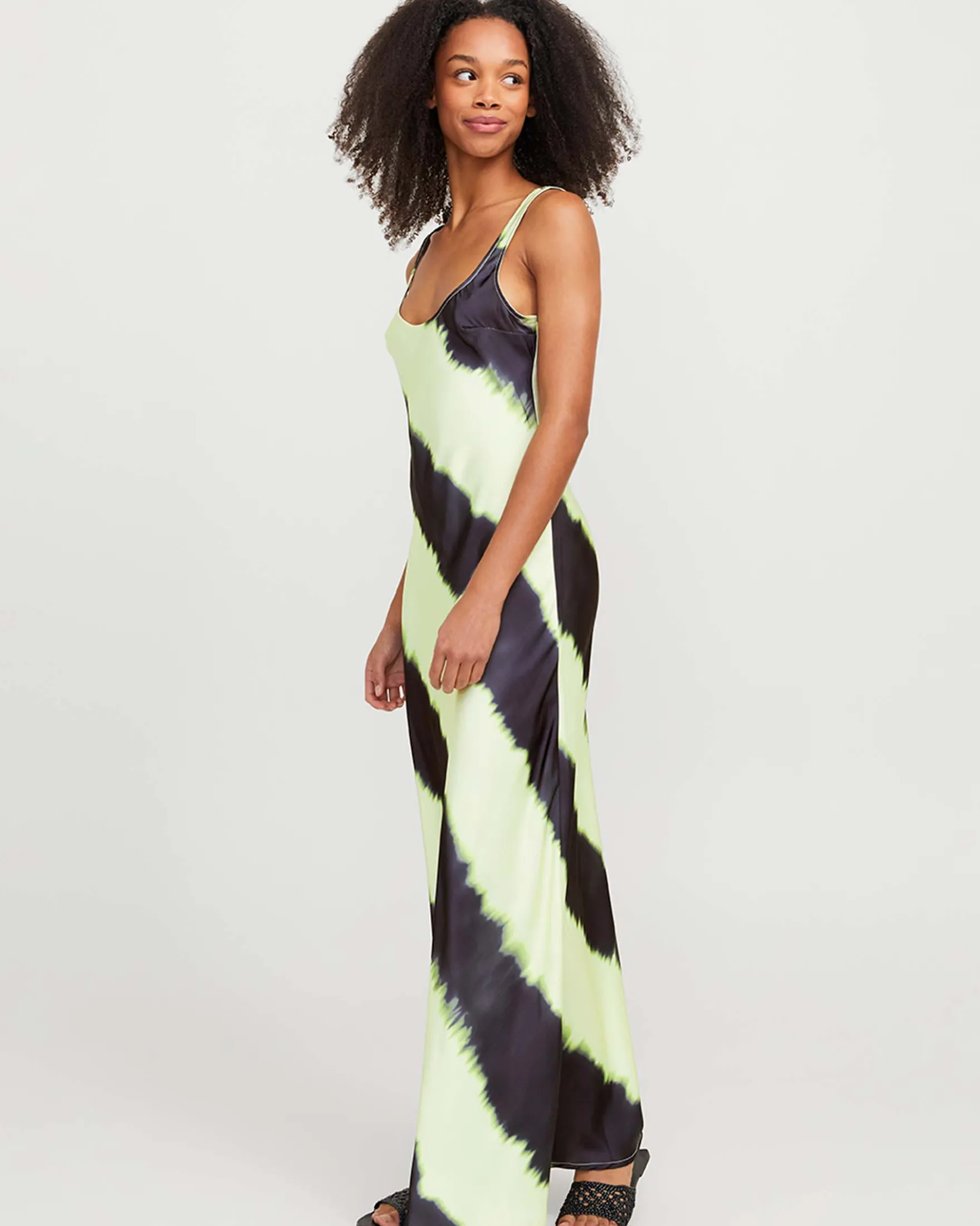 Jxpalma satin tank long dress