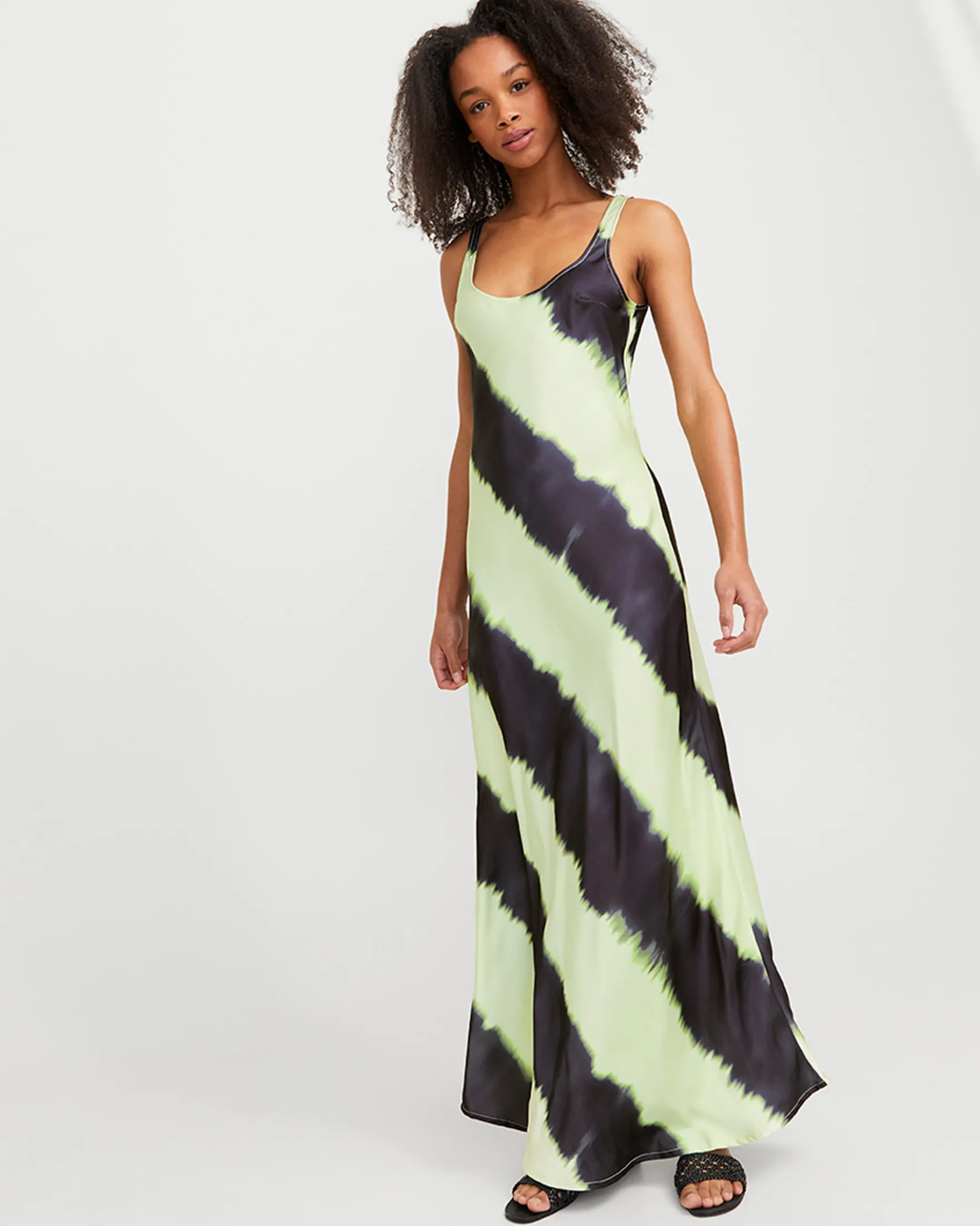 Jxpalma satin tank long dress