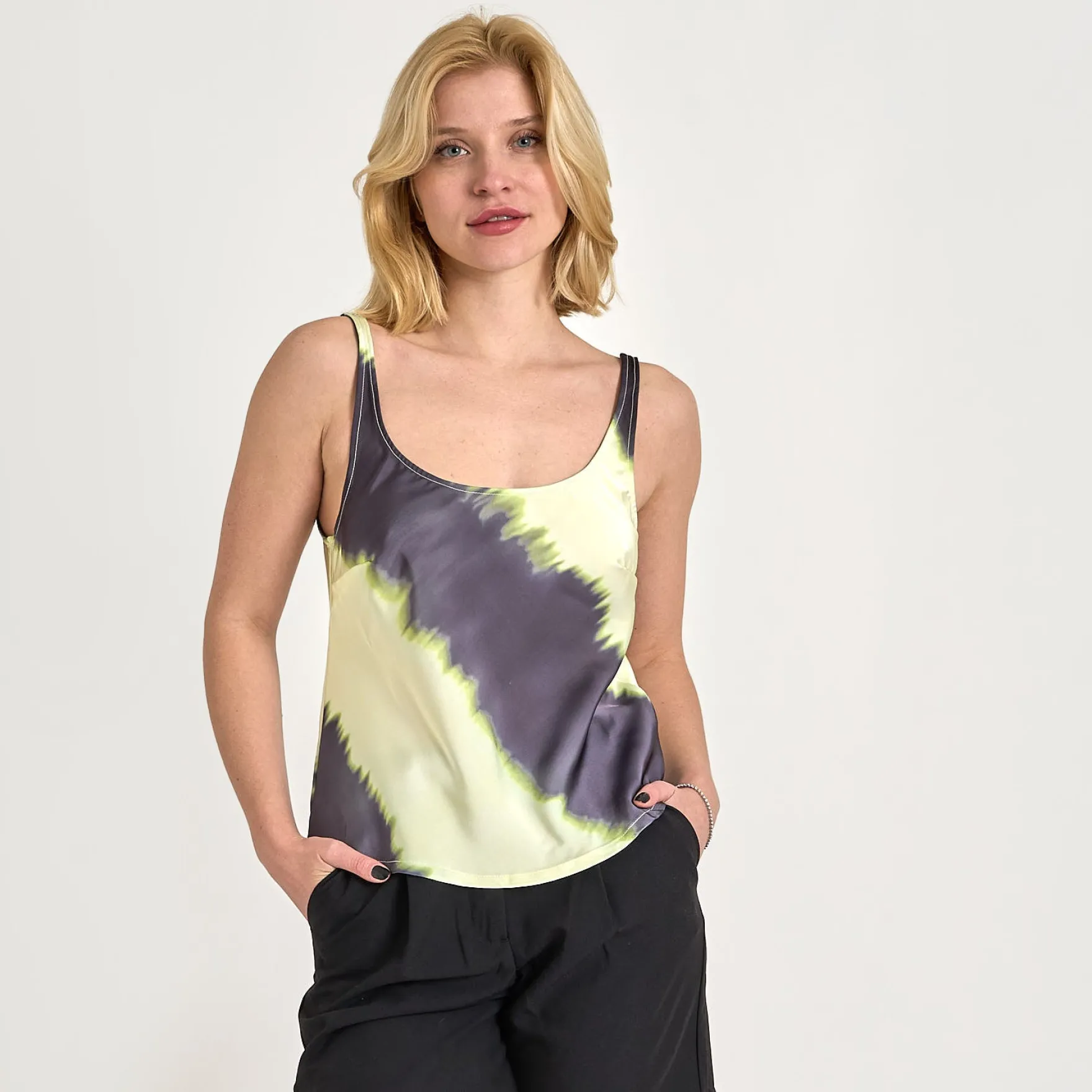 Jxpalma satin tank top