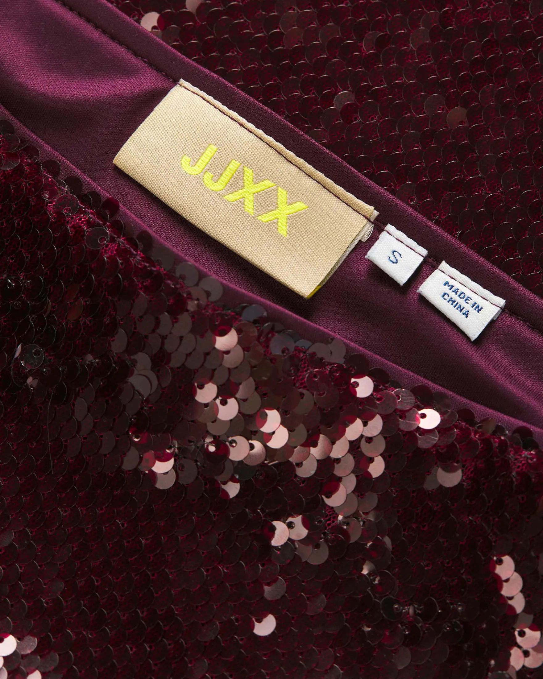 JXSIA TARA SEQUIN MINI SKIRT