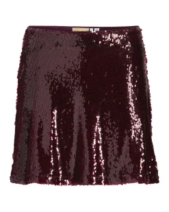 JXSIA TARA SEQUIN MINI SKIRT
