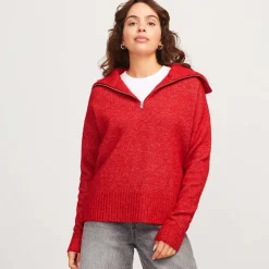 Jxsiko diverse half zip knit