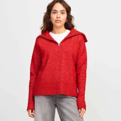 Jxsiko diverse half zip knit