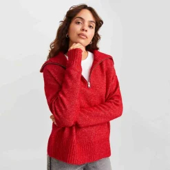 Jxsiko diverse half zip knit