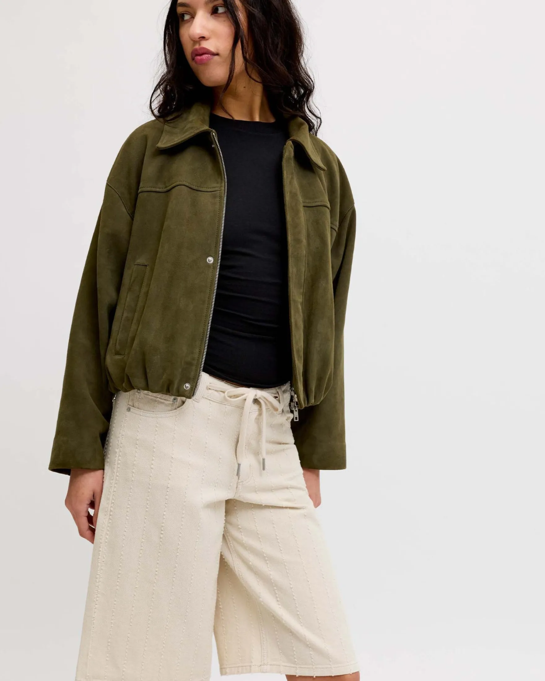 JXSILLE WIDE MW SHORTS