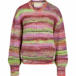 Jxsimone space dye crew neck
