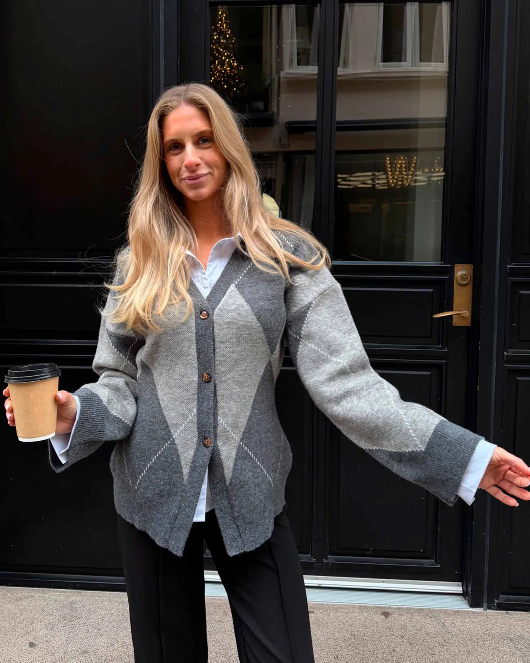 Karmaic fitted cardigan