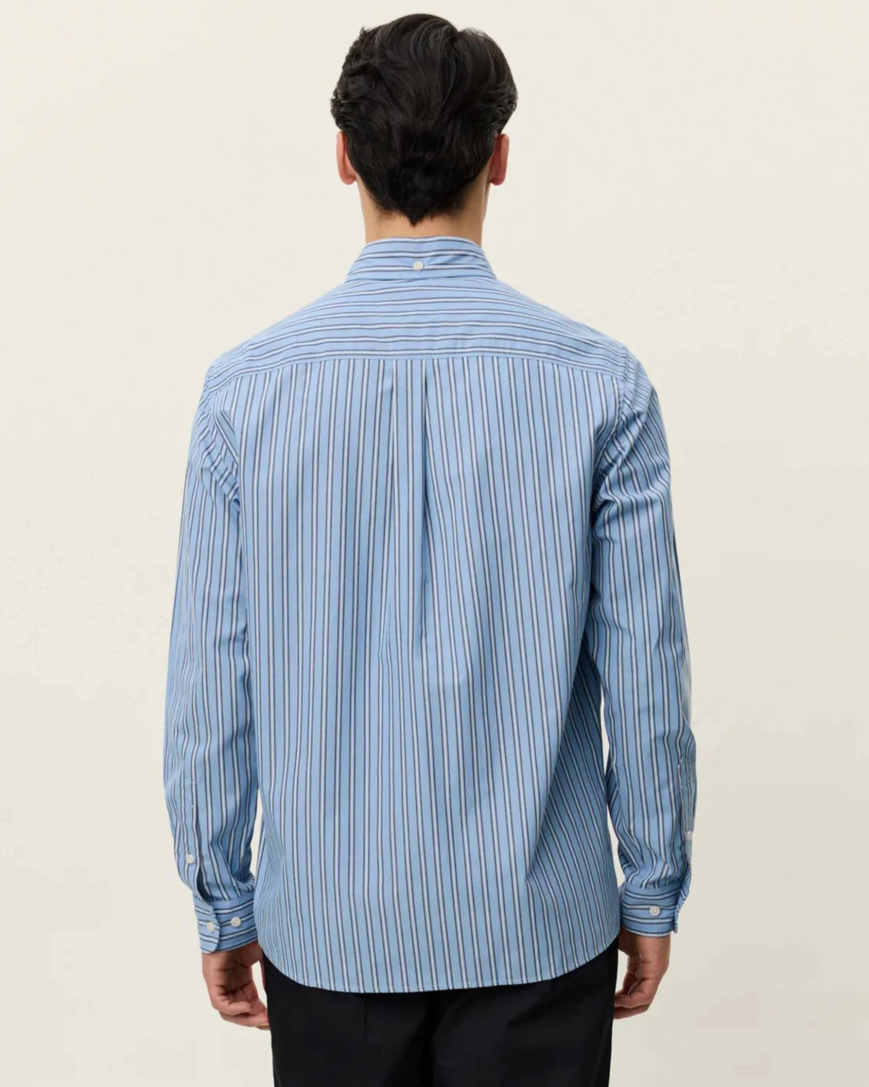 Kent Stripe Poplin Shirt
