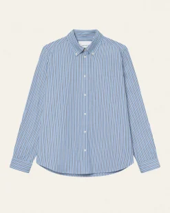 Kent Stripe Poplin Shirt