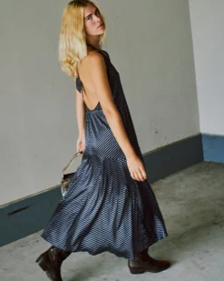 Klara satin dress