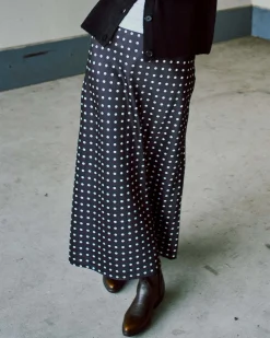Klara satin skirt