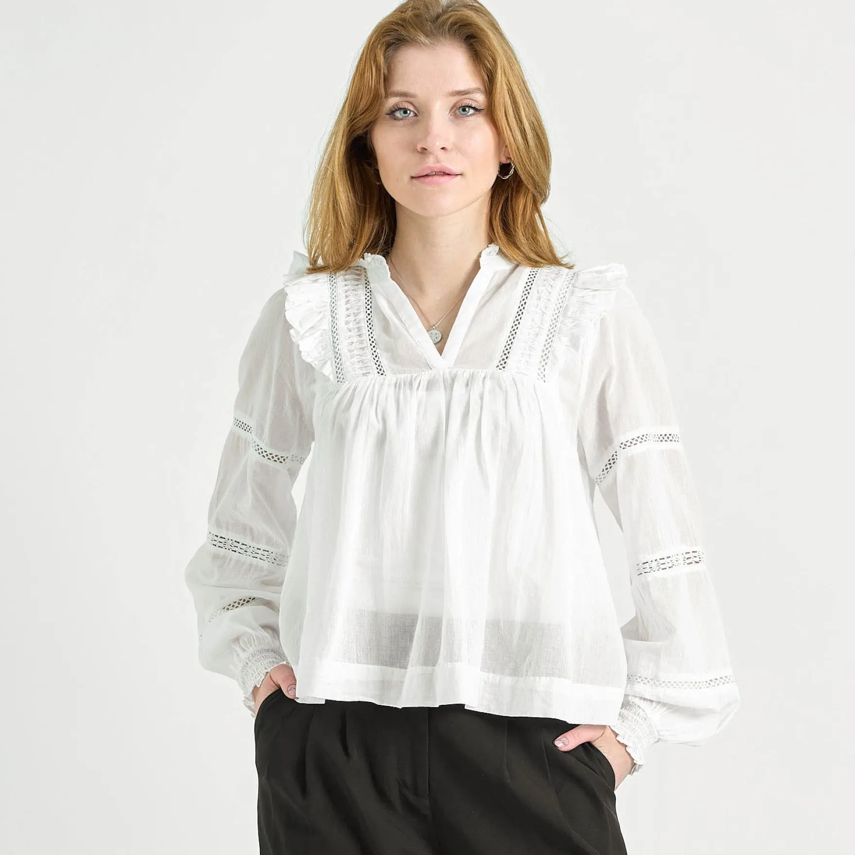Krille voile blouse
