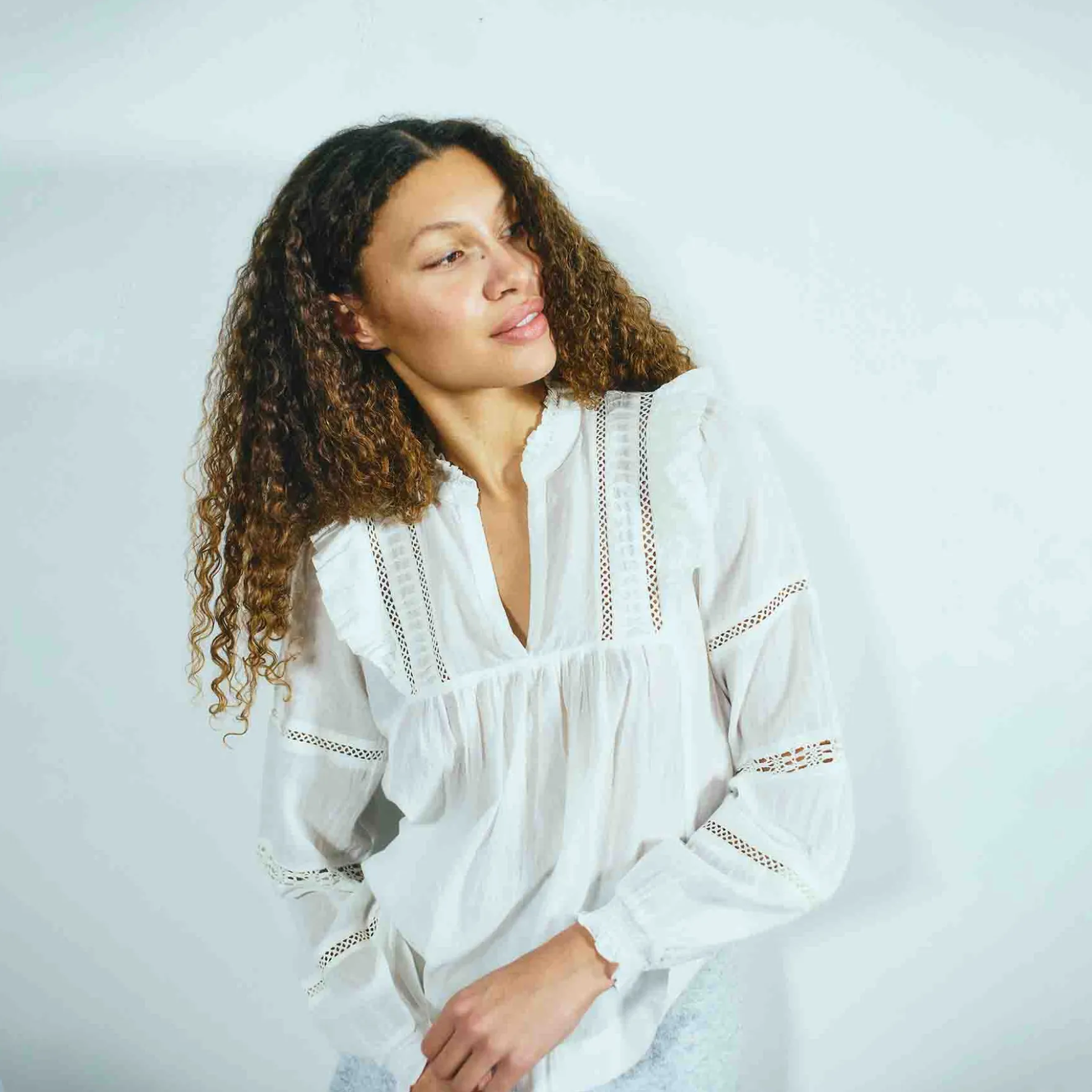 Krille voile blouse