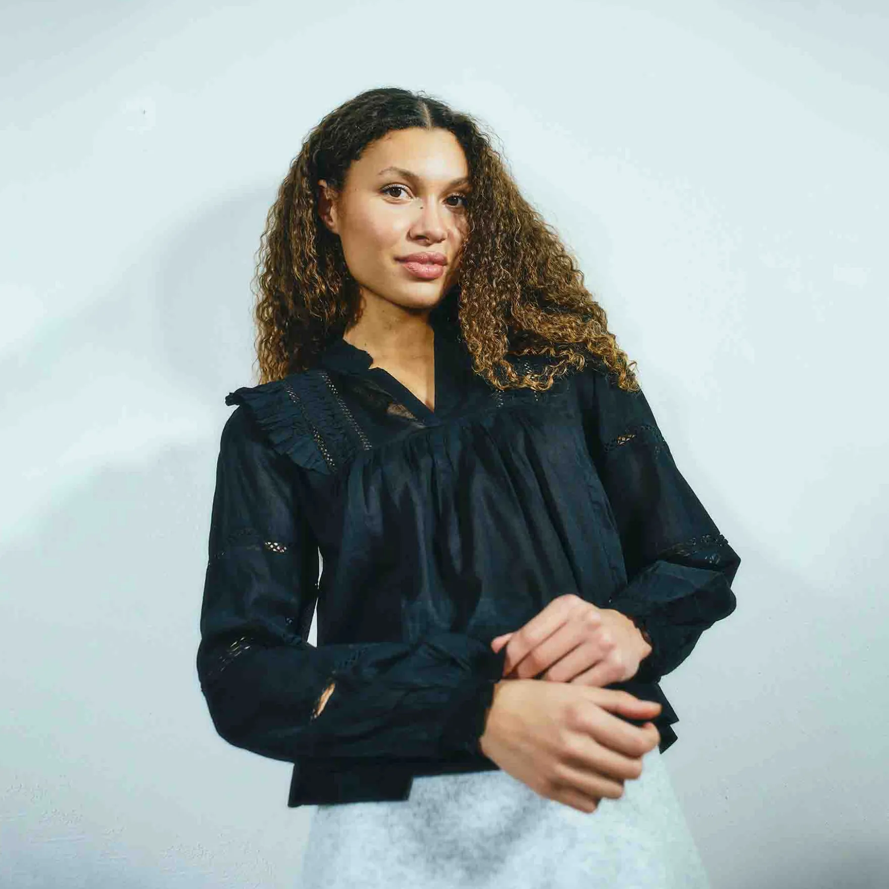Krille voile blouse