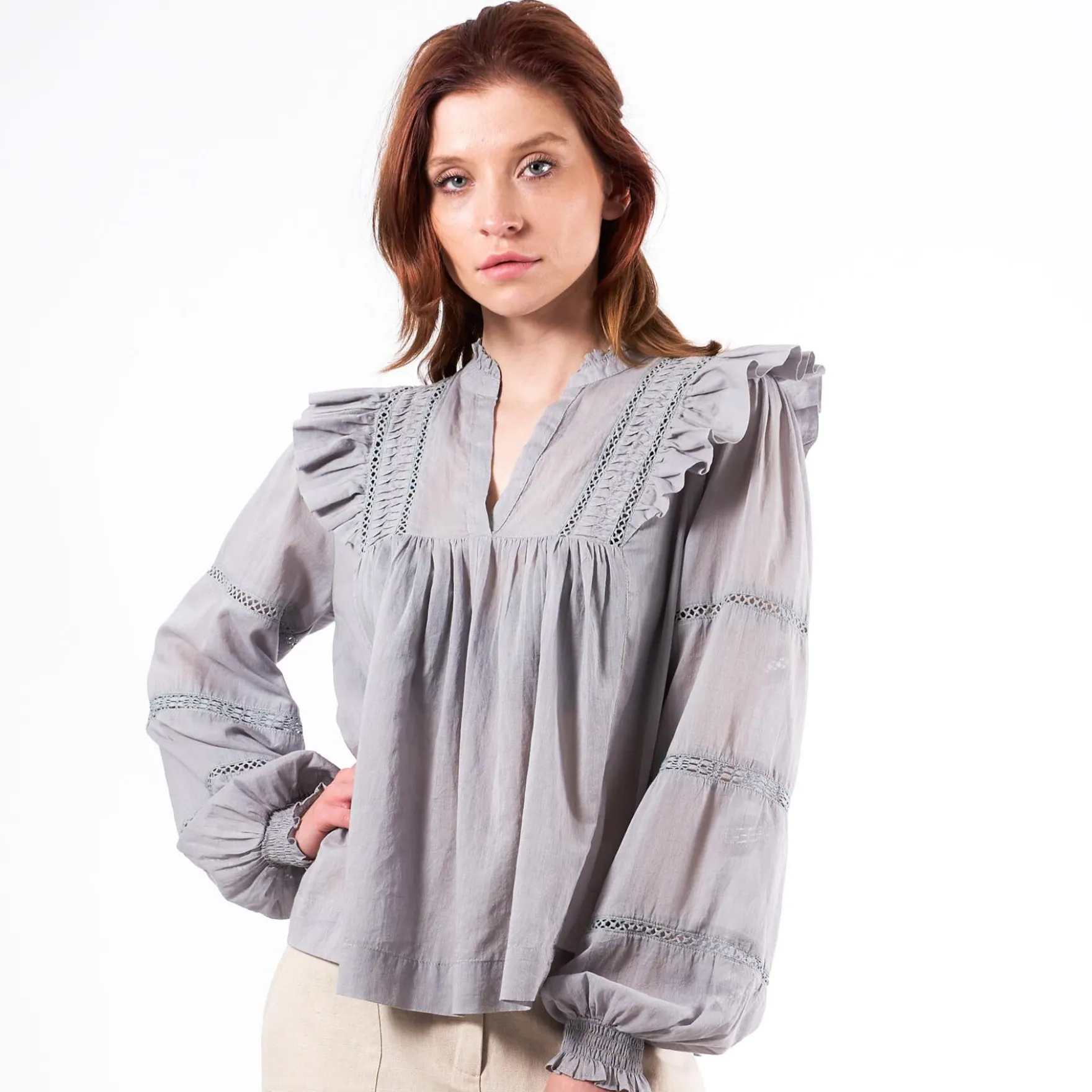 Krille voile blouse