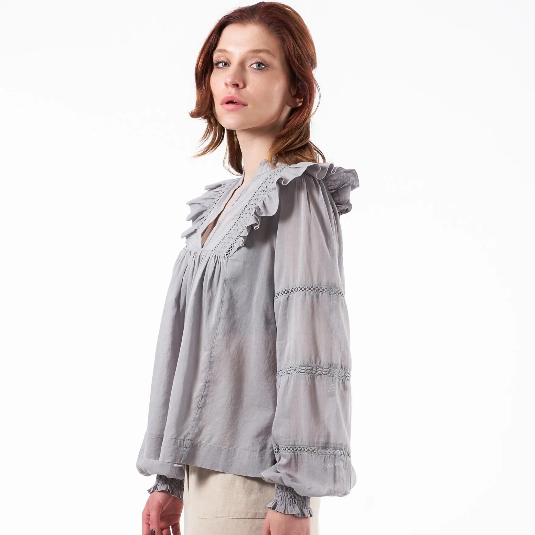 Krille voile blouse