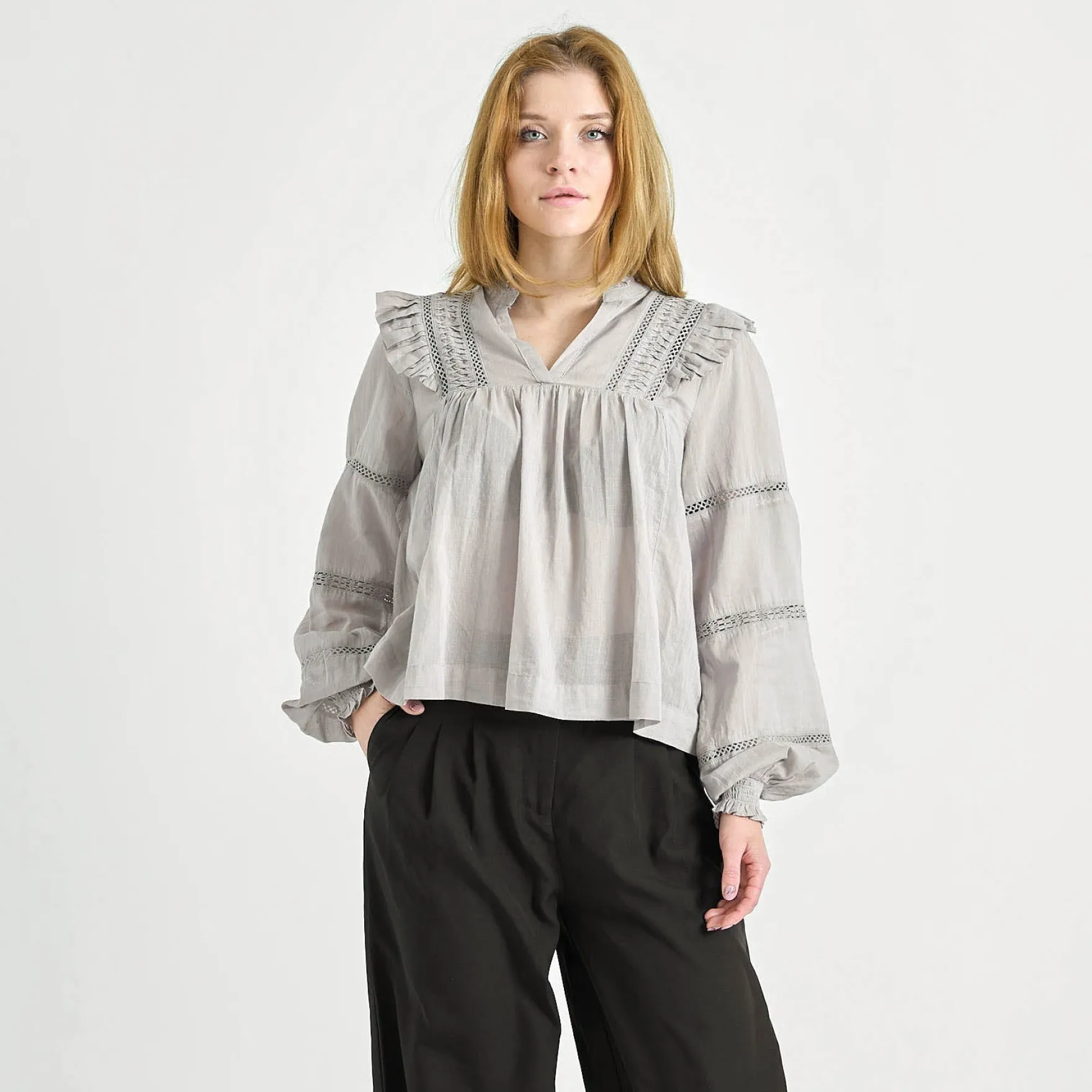 Krille voile blouse