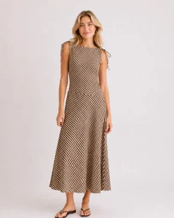 Kyla check dress