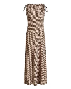 Kyla check dress