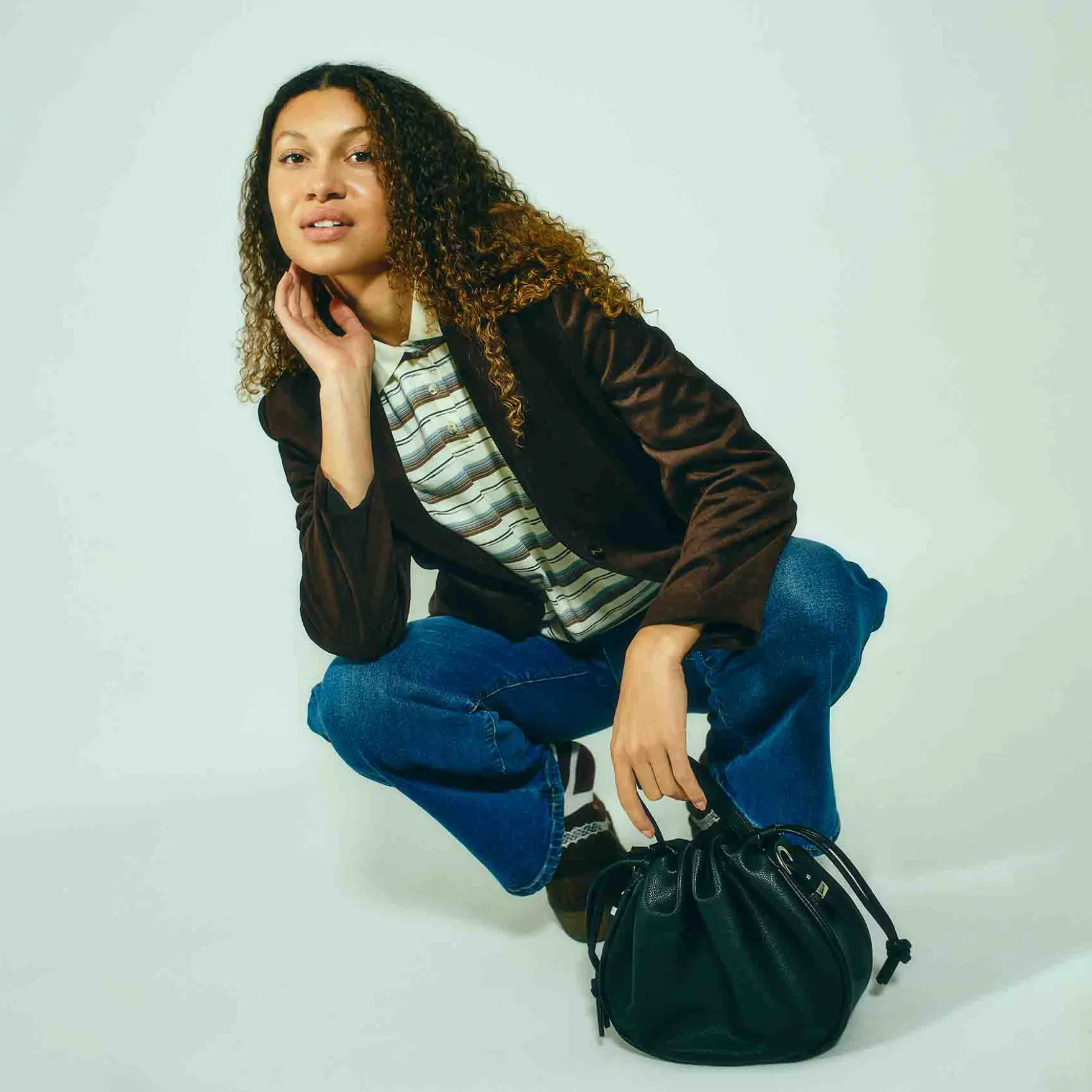 Lara faux suede jacket