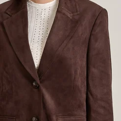 Lara faux suede jacket