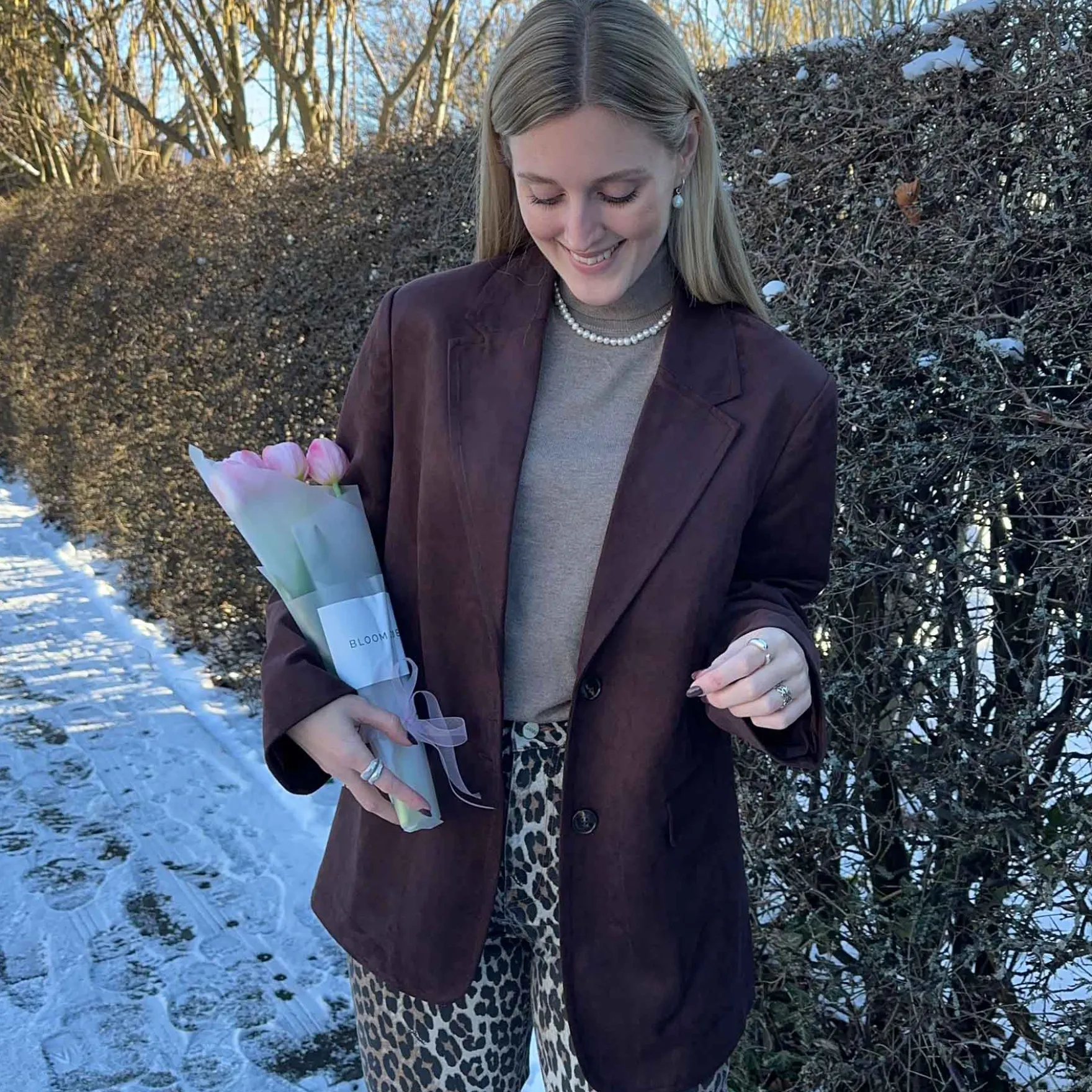 Lara faux suede jacket