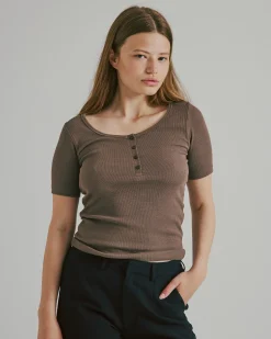 Lara rib tee
