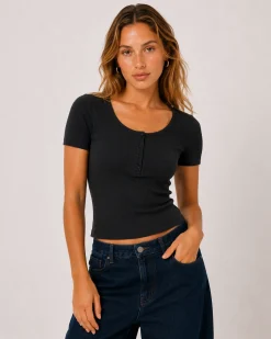 Lara rib tee