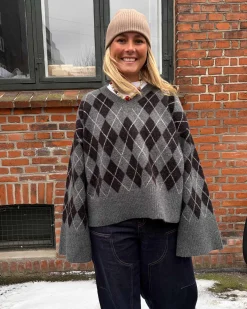Larisa check knit